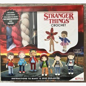 Netflix STRANGER THINGS Crochet Kit Includes Yarn To Make DEMOGORGON & ELEVEN